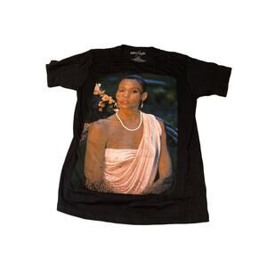 WHITNEY HOUSTON DEBUT Unisex T SHIRT - RELAXED FIT Sz M
